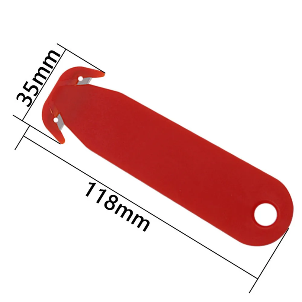 Double-Edged Safety Box Cutter Multi Tool Metal Letter Cutters Stainless Steel Safety Utility Knife For Home Office Use