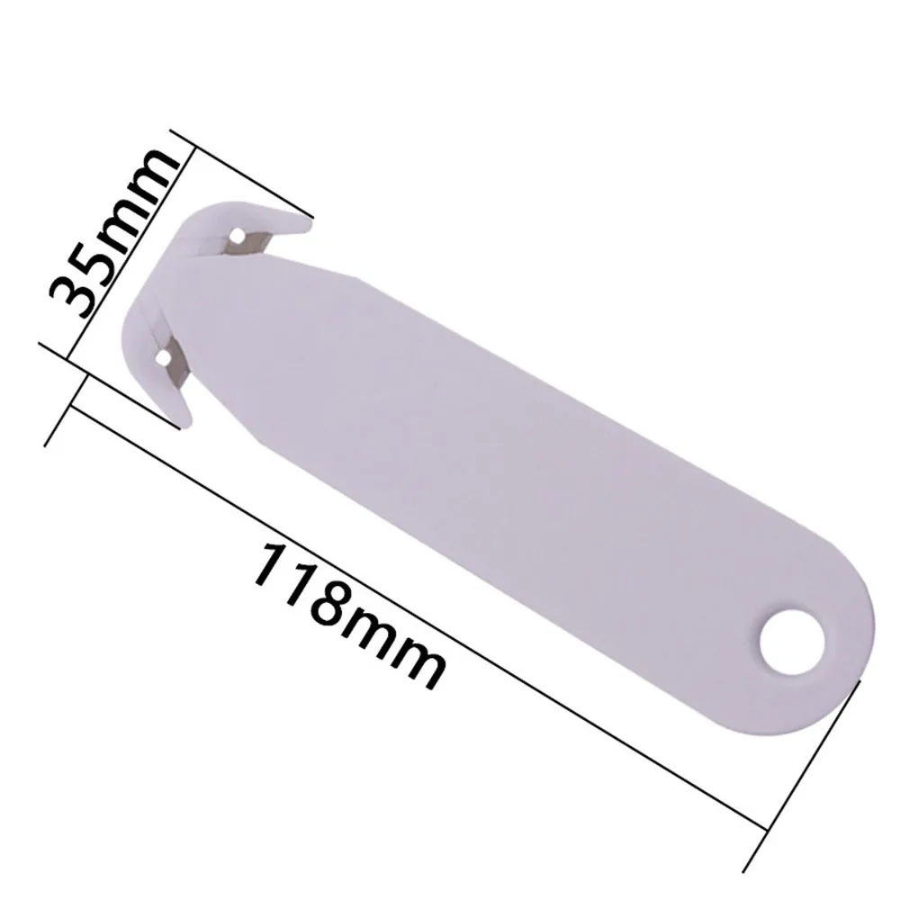 Double-Edged Safety Box Cutter Multi Tool Metal Letter Cutters Stainless Steel Safety Utility Knife For Home Office Use