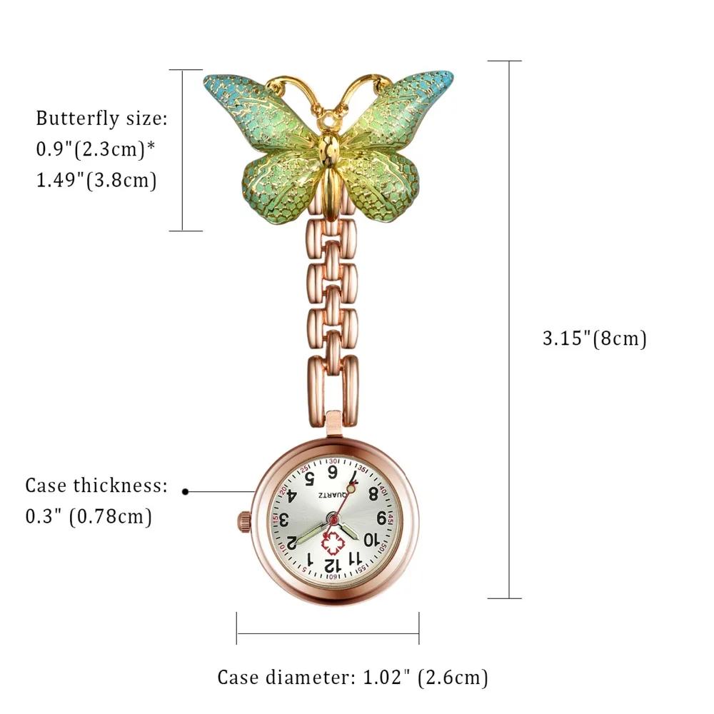 LANCARDO 2021 New Delicate Owl Brooch Nurse Watch Women Ladies Doctor Pocket Watches lovely Silver Color Medical Watches