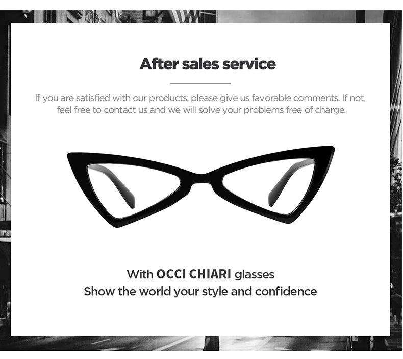 OCCI CHIAR Cat Eye Reading Glasses Women Lightweight Cute Readers Hyperopia Eyeglasses Frames Fashion Magnifying Eyewear 1 1.5 2