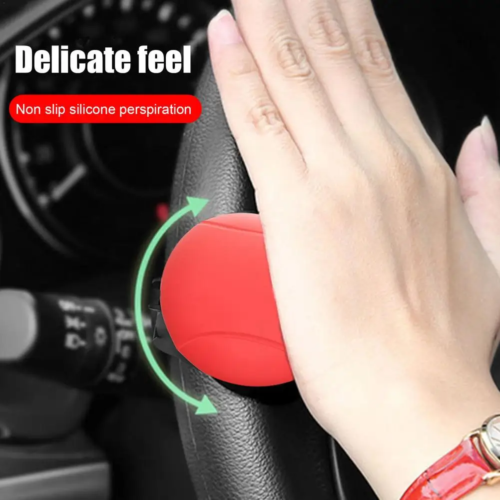 Car Steering Wheel Booster Steering Labor-Saving Assist Silicone Booster Ball Bearing Type Steering Wheel Booster For Car Trucks