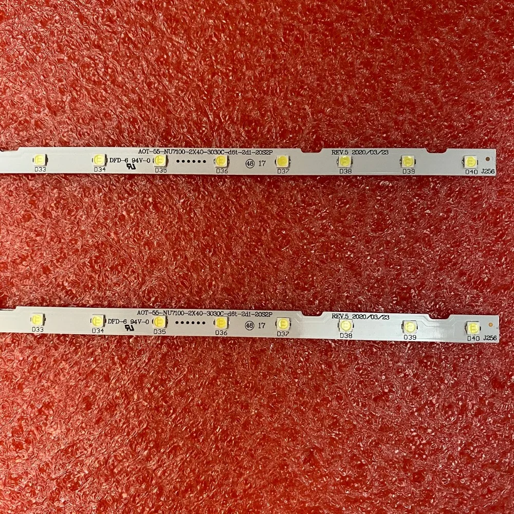 LED Strip For Samsung UE55NU7091 UE55NU7099 UE55NU7175 UE55NU7179U UE55NU7170U UE55NU7140U UN55NU7090 UN55NU7100G UE55NU7102K