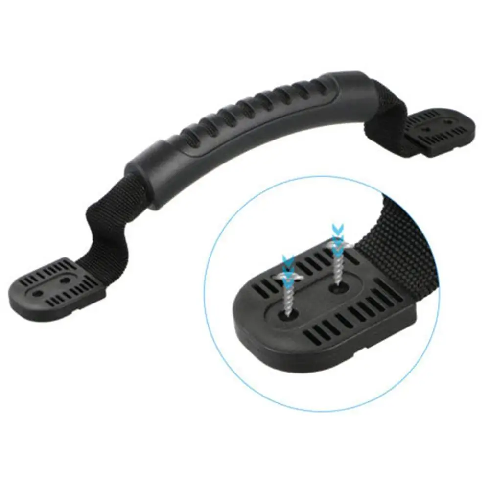 2pcs/set Rubber Kayak Carry Handle Sturdy Plastic Boat Handle DIY Yacht Canoe Accessories for Kayaking Canoe Boat