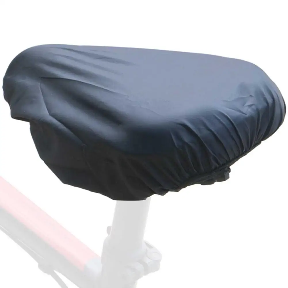 Bicycle Seat Rain Cover Silicone Sponge Seat Cover Waterproof Elastic Saddles Protective Bike Saddle Cover For Bike Accessories