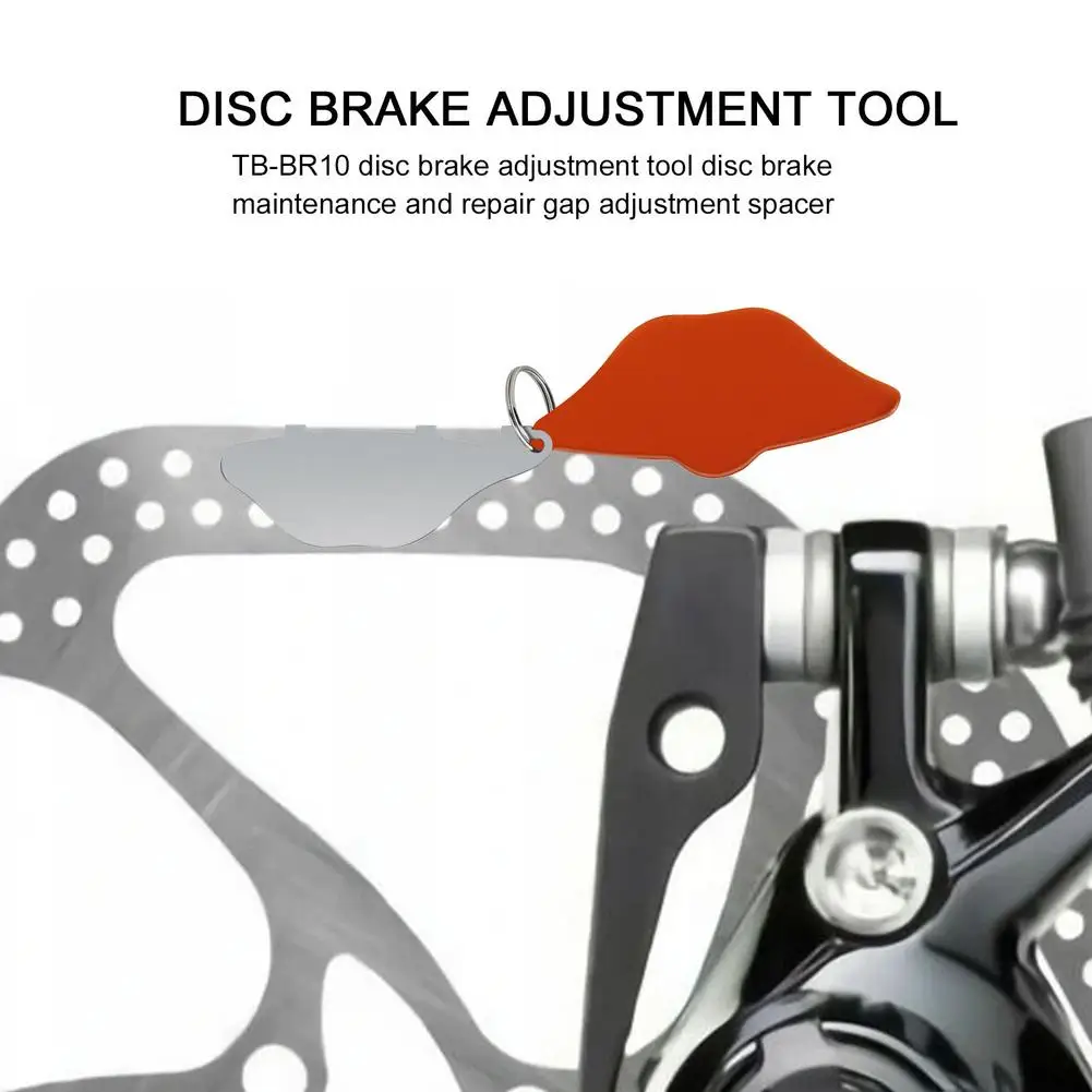 MTB Road Bike Disc Brake Pad Adjusting Tool Cycling Bicycle Mounting Assistant Brake Pads Spacer Adjust Repair Tool Kit