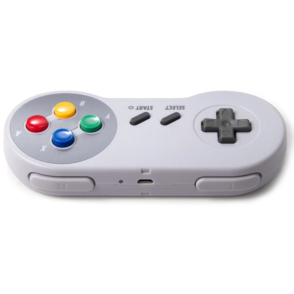 2 Pack 2.4 GHz Wireless USB/SNES Controller Joystick for Super NES/SFC Game Console & Windows PC MAC Linux Genesis Raspberry Pi