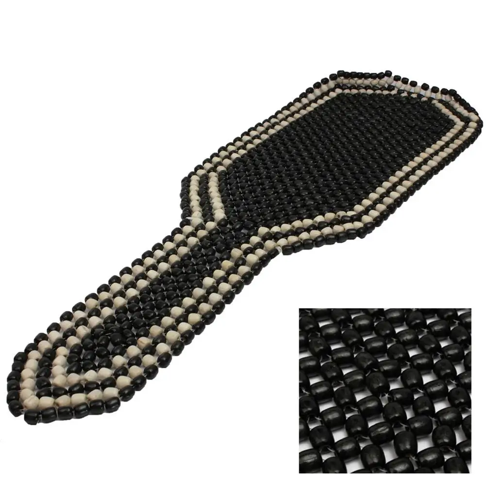 Universal Summer Cool Wood Wooden Bead Seat Cover Massage Cushion Chair Cover Car Auto Office Home 2 Colors Car Accessories