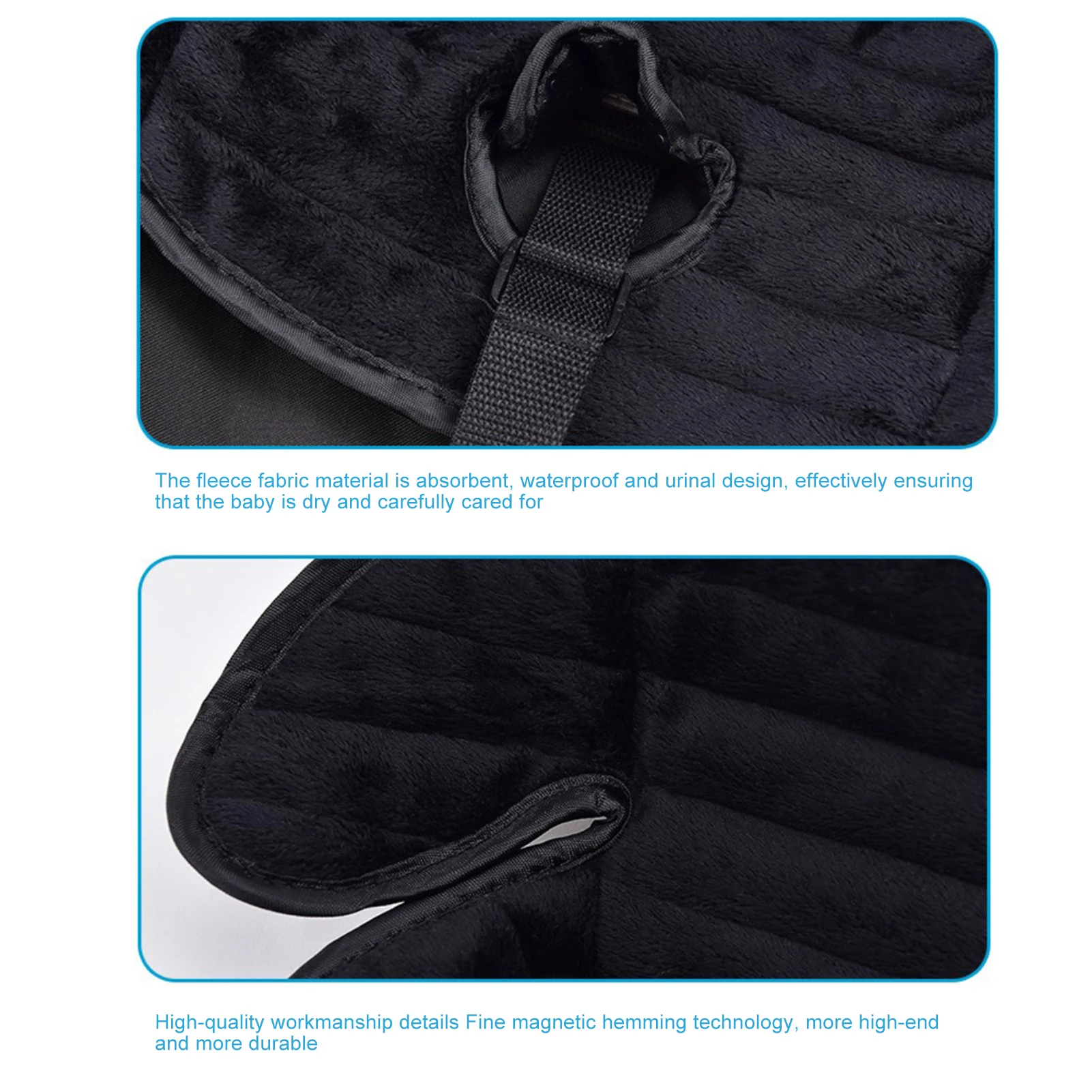 Stroller Pad Waterproof Baby Car Seat Protector Washable Piddle Pad Under Carseats For Baby Stroller Car Seat Baby Carseat Seat