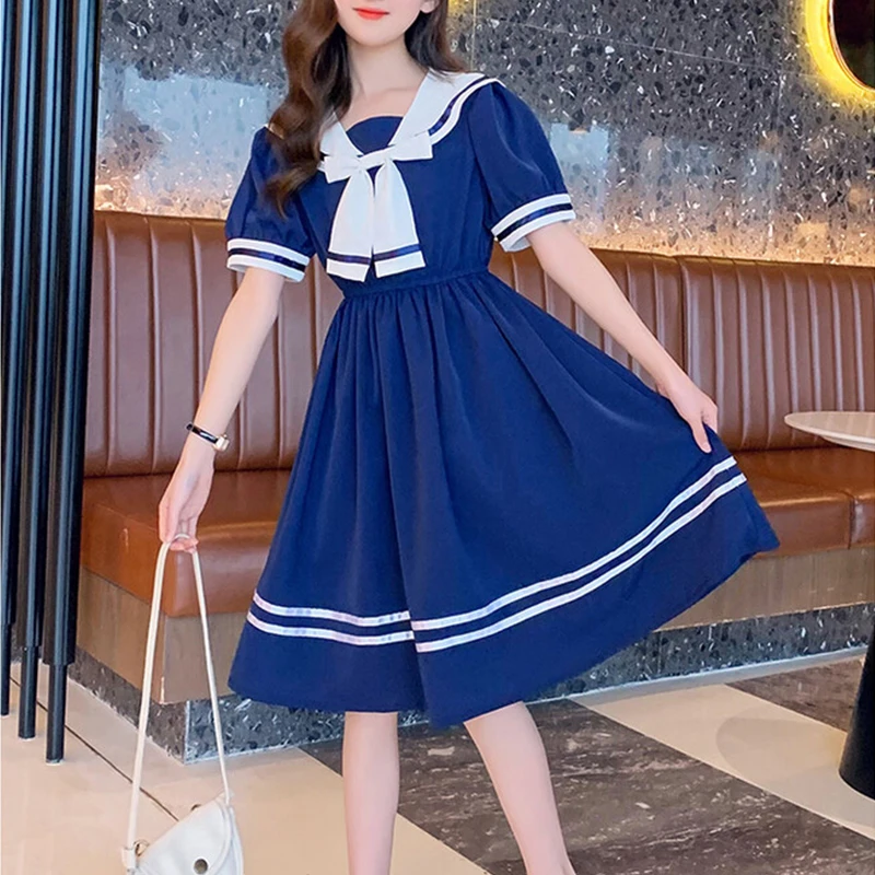 Girls School Dress Summer Dresses for Kids Costume Preppy Style School Teenagers Children Clothes Vestidos Dresses