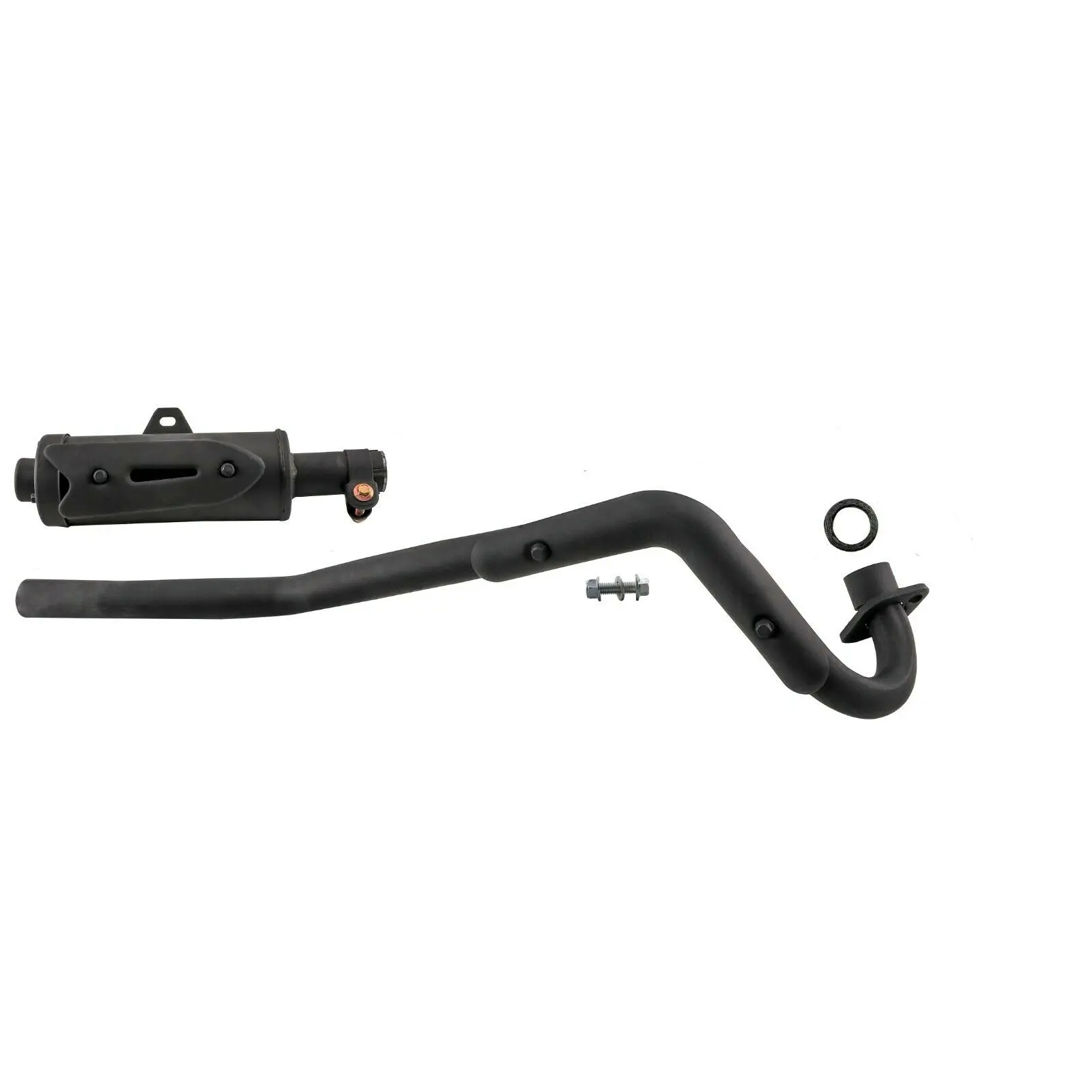28mm Exhaust Pipe Muffler Pit Bike ATV Quad Exhaust Pipe 110cc 125cc 140cc For Apollo SSR Taotao