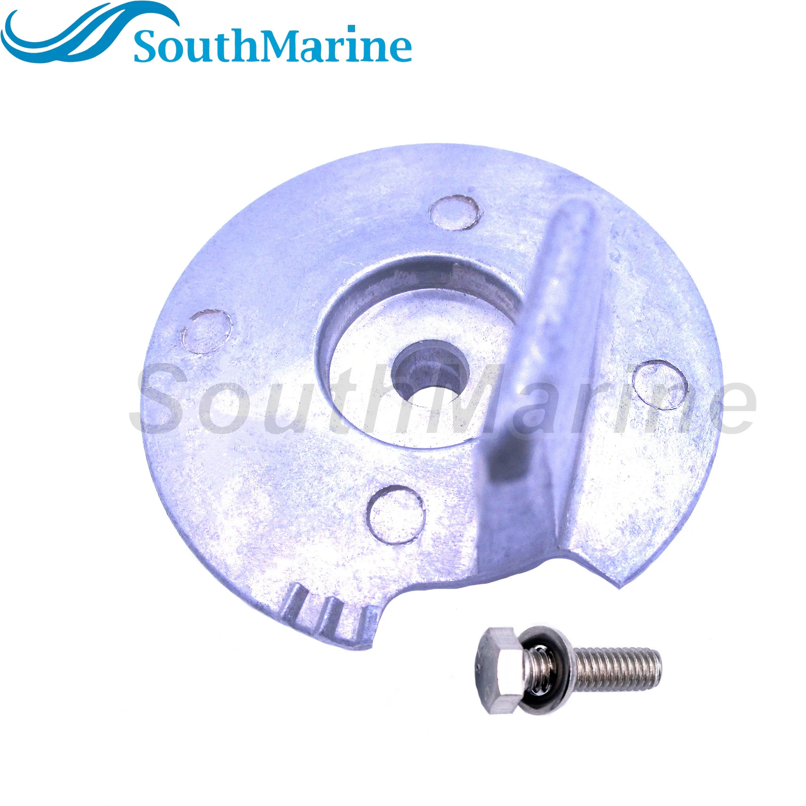 Boat Egnine 3V1-60217-0 3V1602170 853762T01 Trim Tab Anode for Tohatsu Nissan Mercury Evinrude Johnson 6/8/9.8/9.9/15/18/20HP