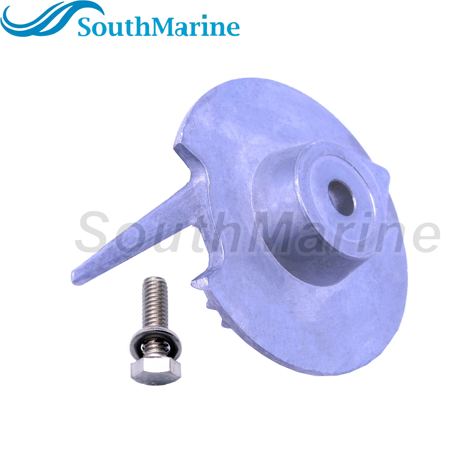 Boat Egnine 3V1-60217-0 3V1602170 853762T01 Trim Tab Anode for Tohatsu Nissan Mercury Evinrude Johnson 6/8/9.8/9.9/15/18/20HP