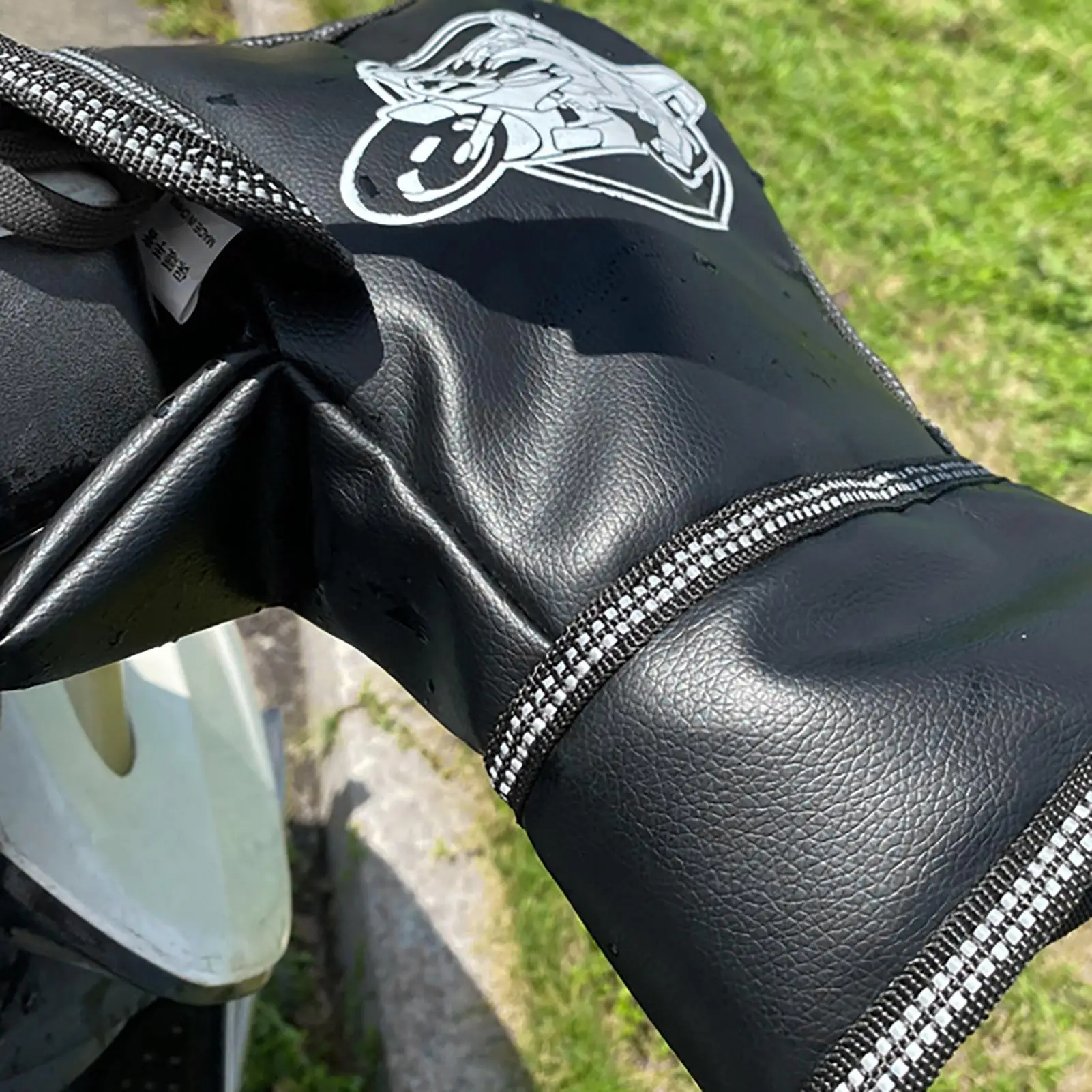 Motorcycle Handlebar Muffs Thickened Snowmobile Hand Warmers Waterproof Windproof Winter Warm Gloves Handlebar Muff For