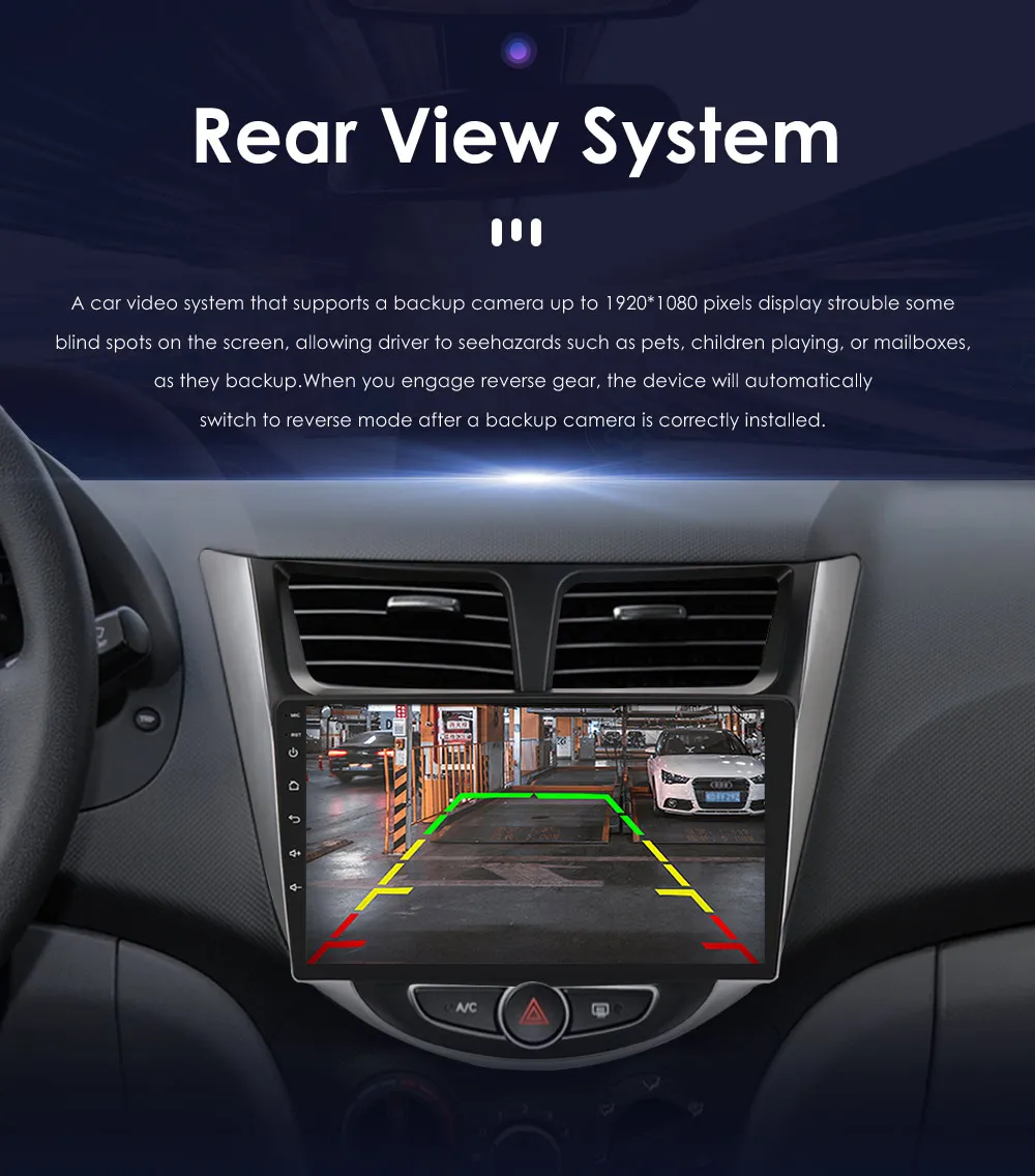 Hizpo Android 13 Car Stereo Radio For Hyundai Solaris Accent Verna 2010-2016 Multimedia Video Player Navigaion GPS 2 Din 4G LTE