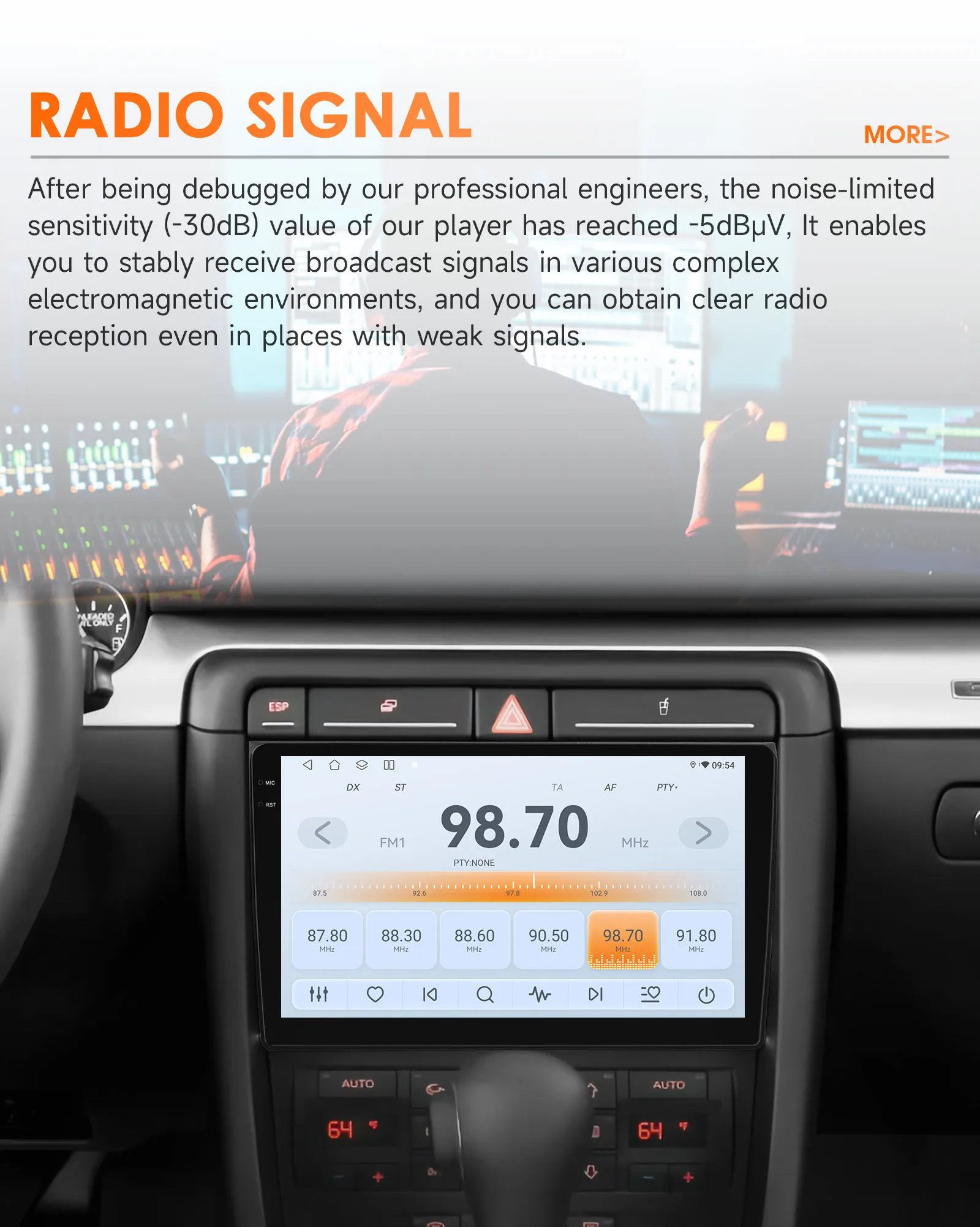 Hizpo For Audi A4 2000-2009 S4 B6 B7 RS4 Seat Exeo Car Radio Multimedia Video Player GPS Navigation Android No 2din 2 Din DVD
