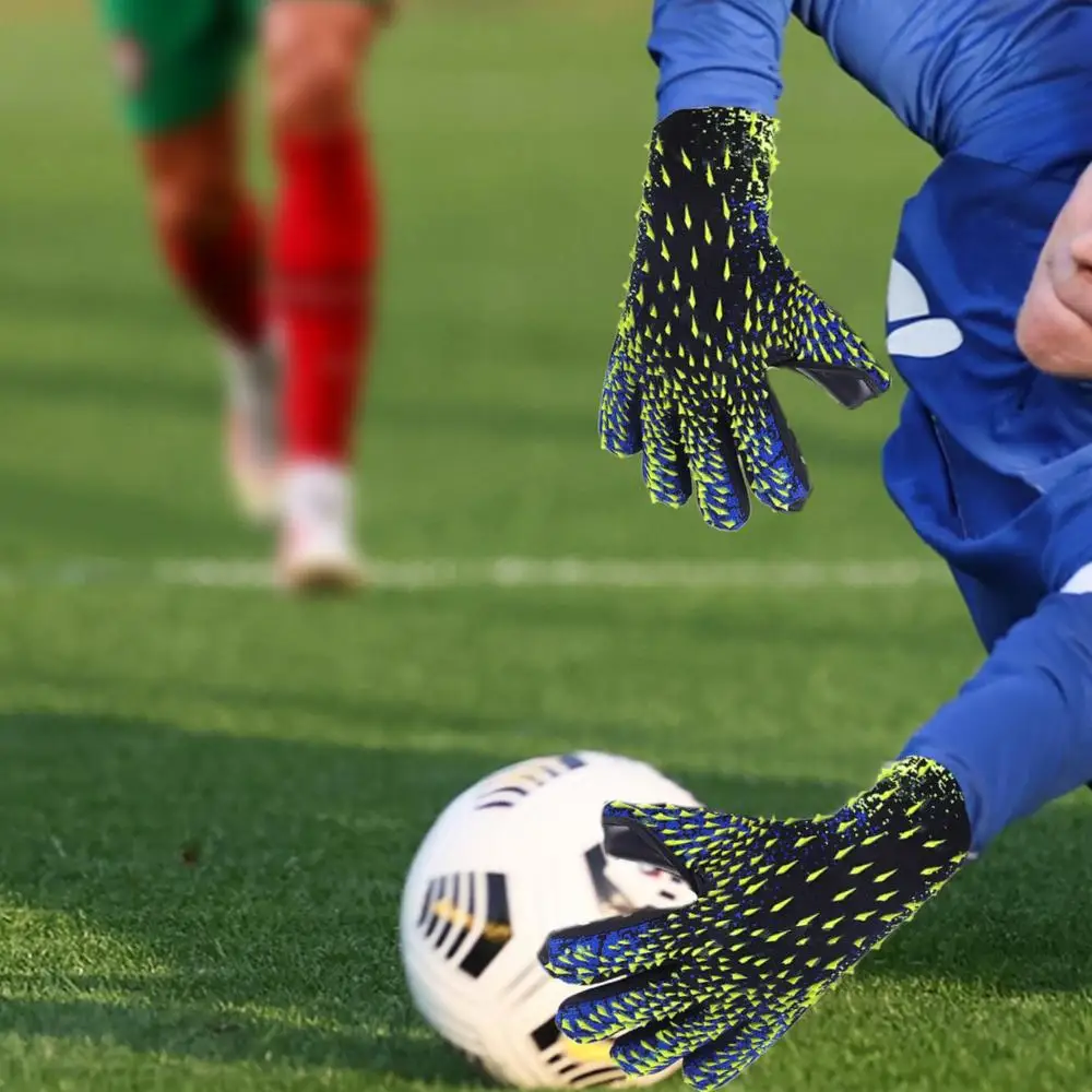 6 -10 Yards Children's Football Goalkeeper Gloves Professional Sports Equipment Adult Training Men's Kids Soccer Latex Gloves