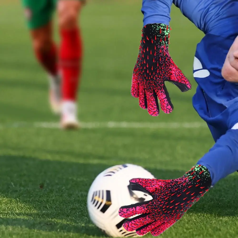 6 -10 Yards Children's Football Goalkeeper Gloves Professional Sports Equipment Adult Training Men's Kids Soccer Latex Gloves