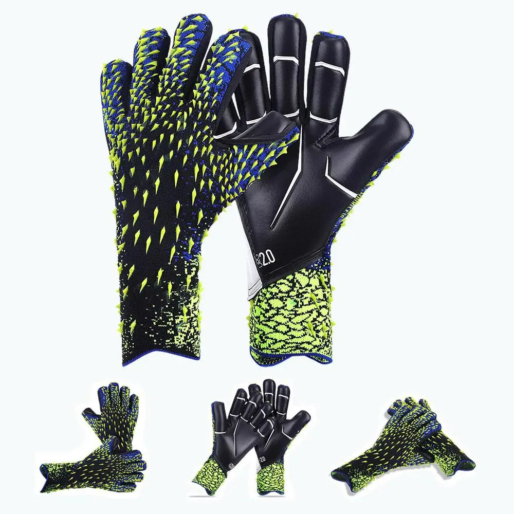 6 -10 Yards Children's Football Goalkeeper Gloves Professional Sports Equipment Adult Training Men's Kids Soccer Latex Gloves