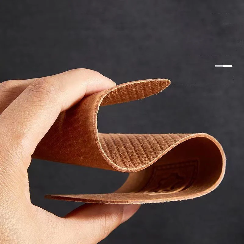 Genuine Leather Thickened Insoles Men Women Comfortable deodorant Sweat-Absorbing Breathable Cowhide Insoles Shoes Pads 36-45
