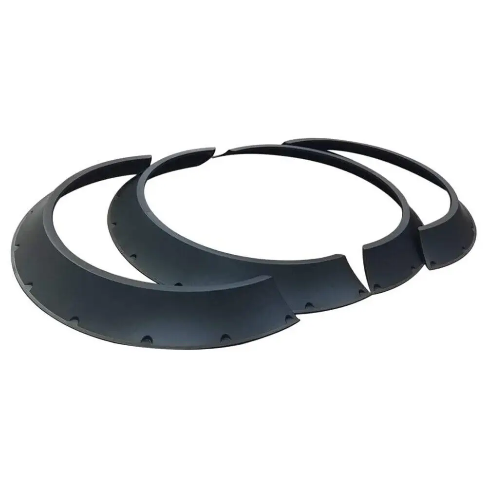4Pcs Flexible Universal Car Wide Fender Flare Wheel Arches Flare Extension For Mercedes Benz W204 W205 For BMW F32 F36 E90 E92