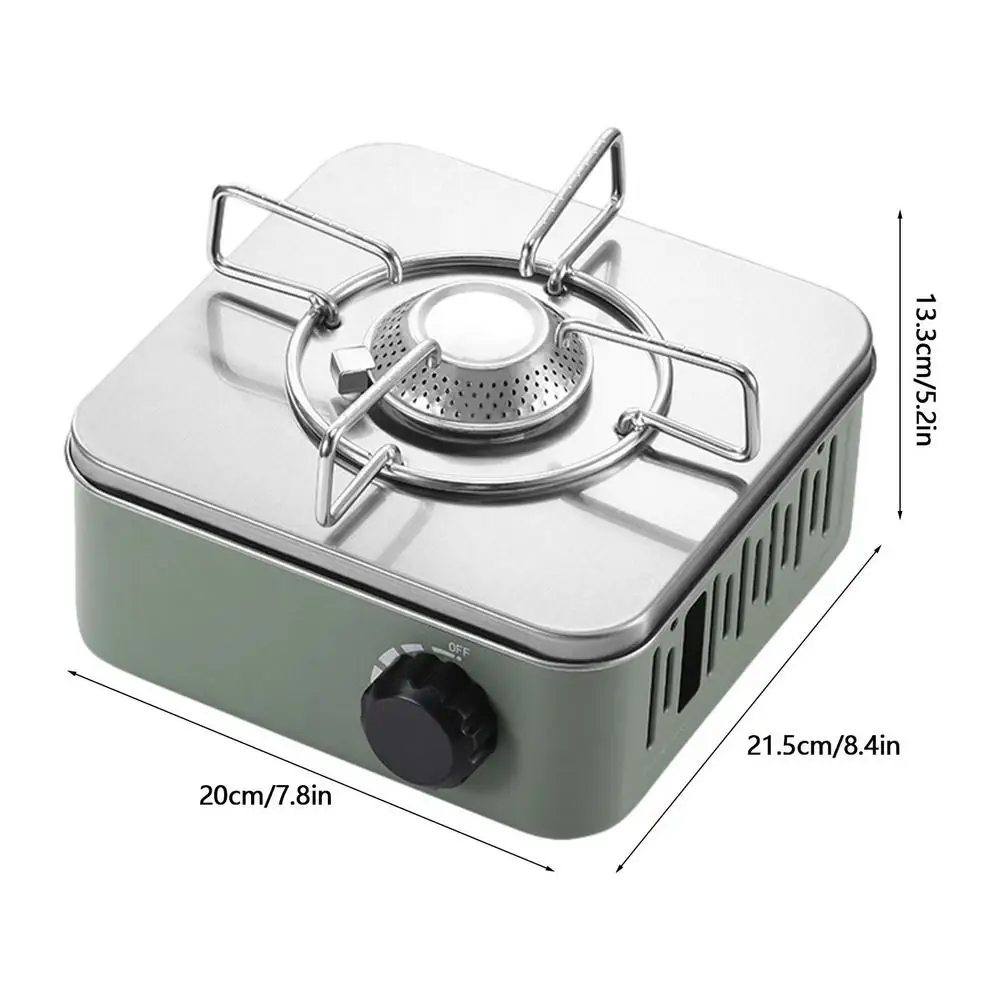 Cassette Furnace Outdoor Portable Gas Stove Travel Camping Picnic Fondue Cassette Furnace Mini Burner BBQ Barbecue Hiking