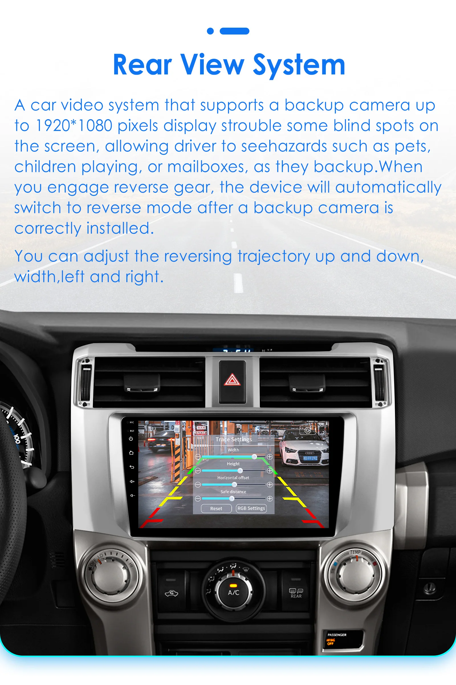 Hizpo 9inch Android Car radio For Toyota 4Runner 2009-2019 4 Runner Multimedia Video Player GPS Navi Stereo 4G WIFI Carplay 2din
