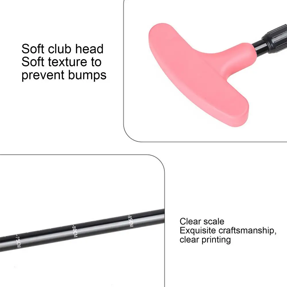 Golf Putter Clubs Right & Left Handed Golf Clubs Telescoping Adjustable Golf Grips Club For Kids Adults Golf Putter Training Aid