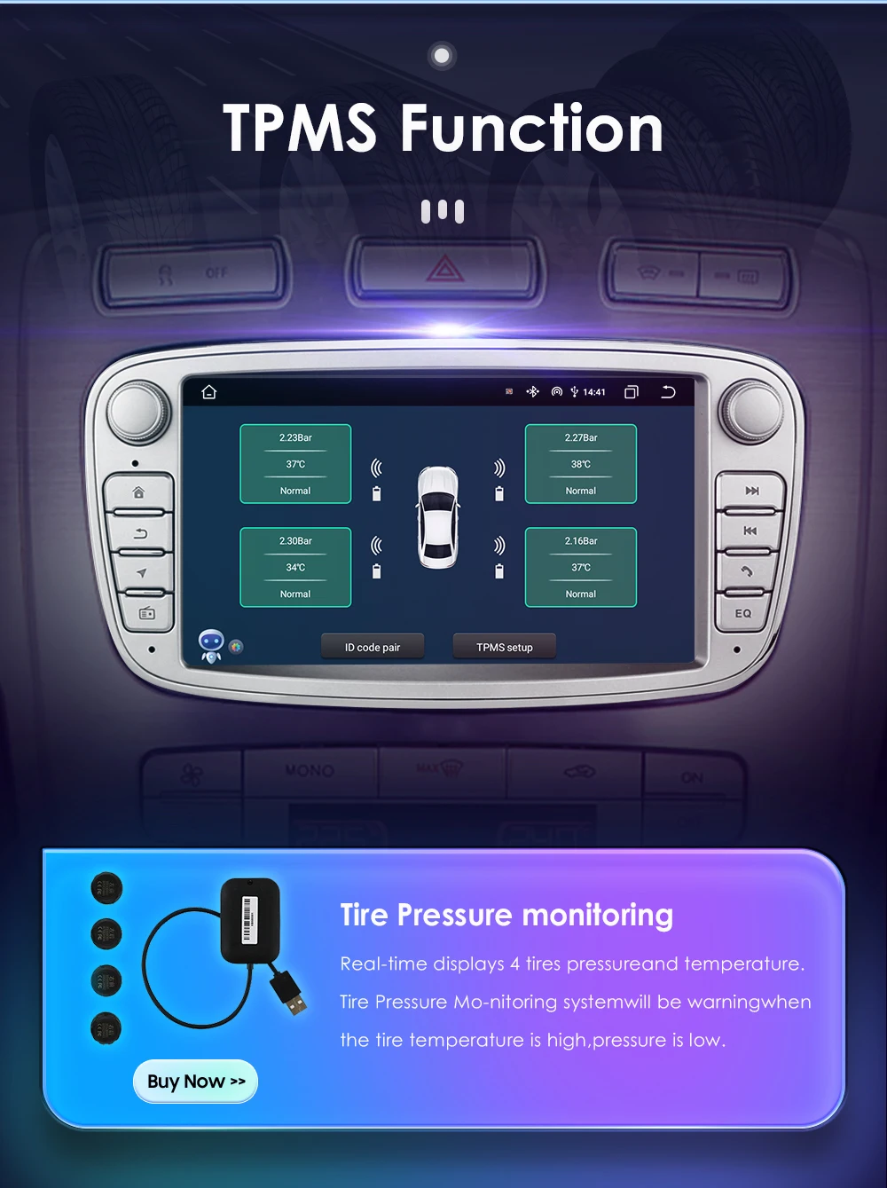 Android 12 Car Radio For ford mondeo/Focus/S-Max/GalaxyC-Max Car Radio Multimedia Video Player Navigation GPS Carplay 7862