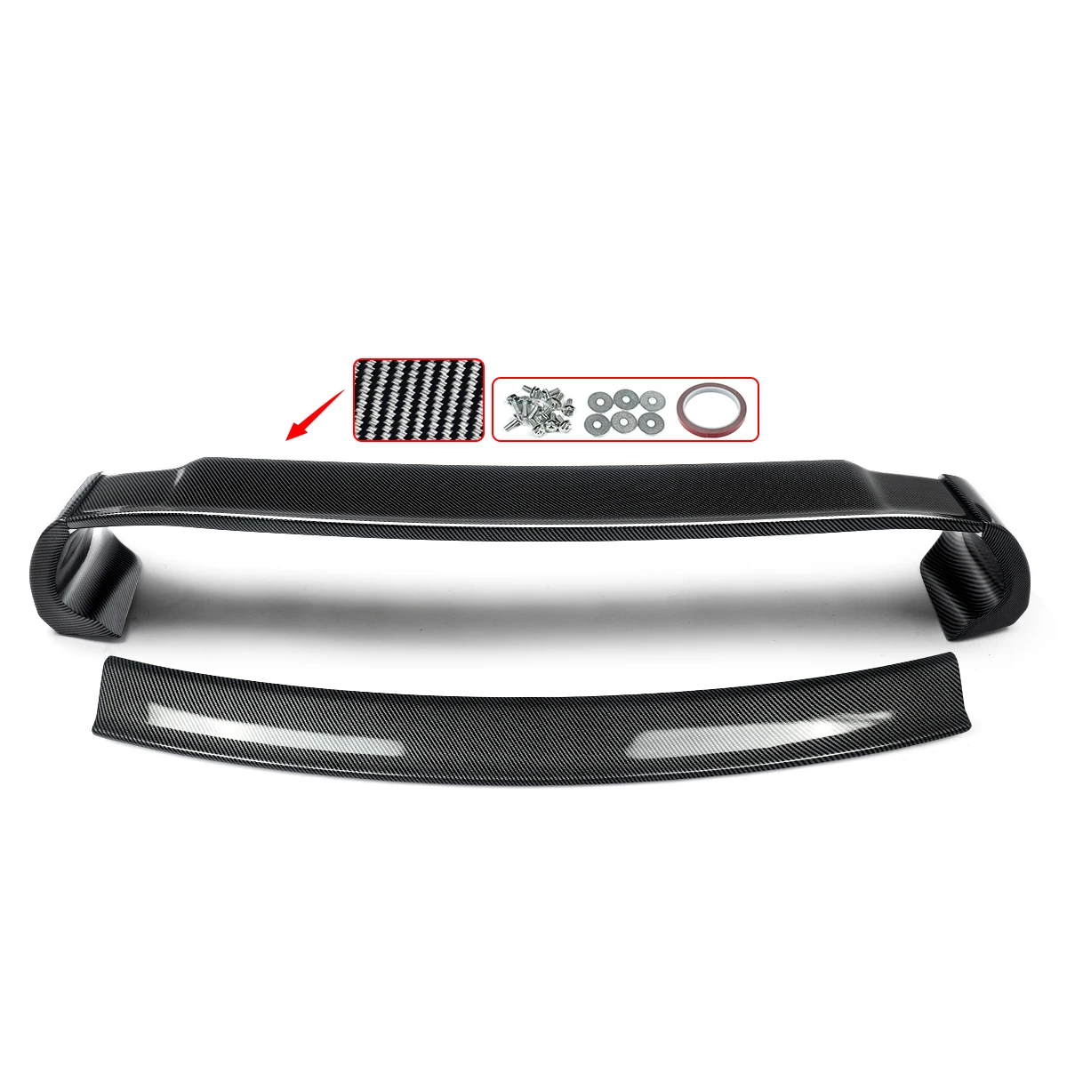 Fit 2006-11 Honda Civic Sedan FD2 Mugen RR Style Spoiler Rear Trunk Lid Wing Accessories Car Rear Wing for Honda Civic