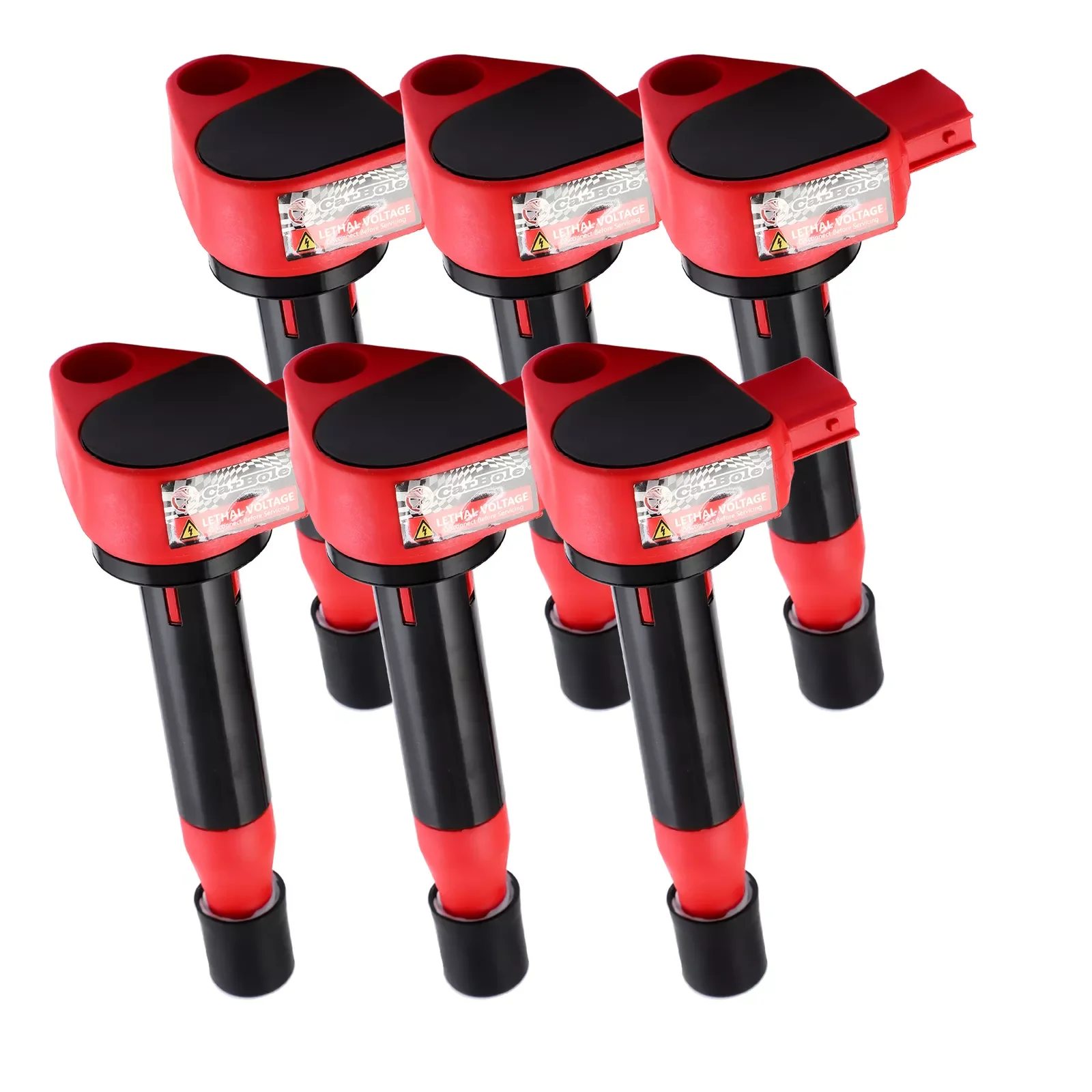 Carbole Ignition Coil Set of 6 For 1999-2010 Honda Odyssey Acura V6 3.0/3.2/3.5L UF242
