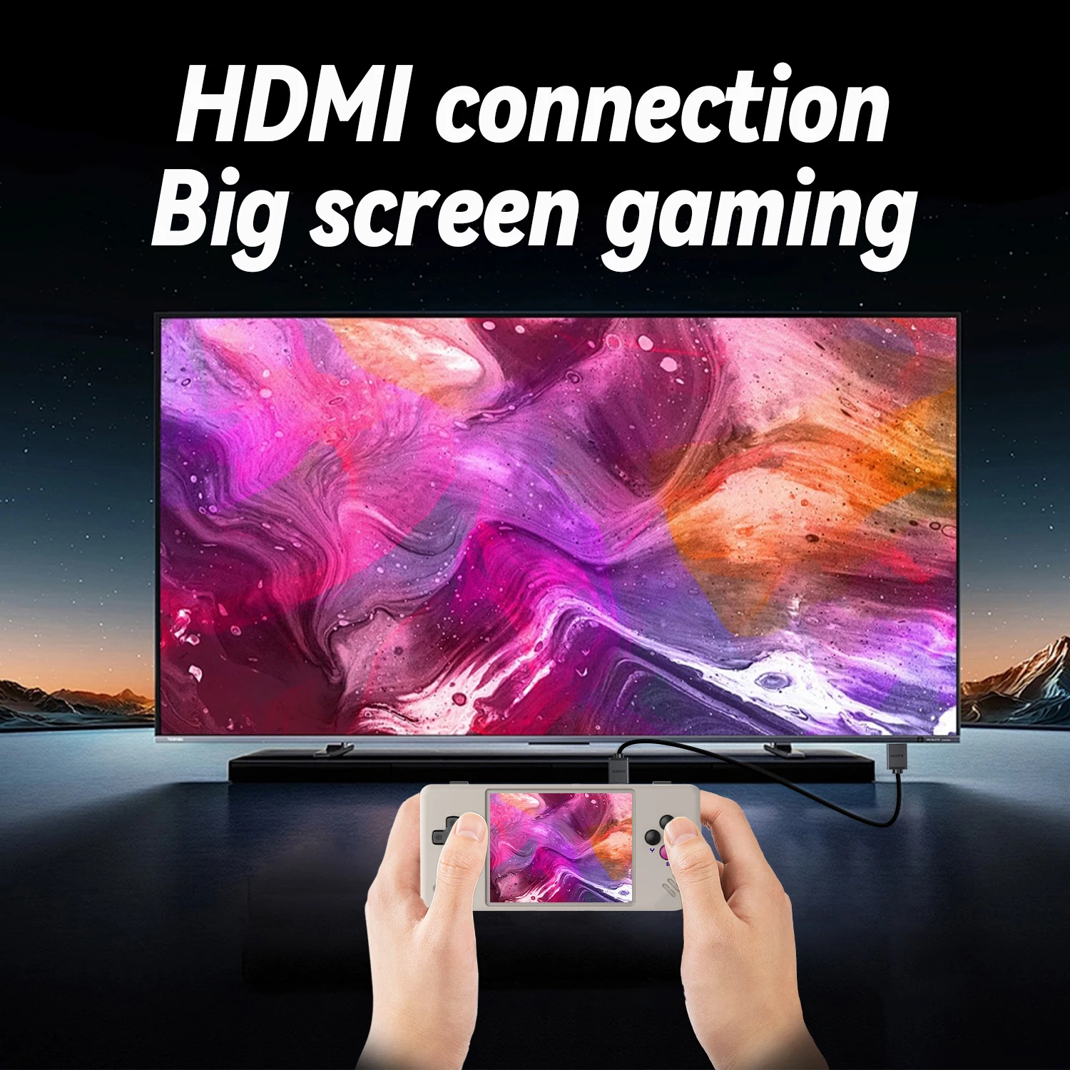 Anbernic RG28XX Retro Handheld Game Console 2.83-inch IPS Screen 640*480 Linux OS Built-in 3100mAH Battery HD-TV Out
