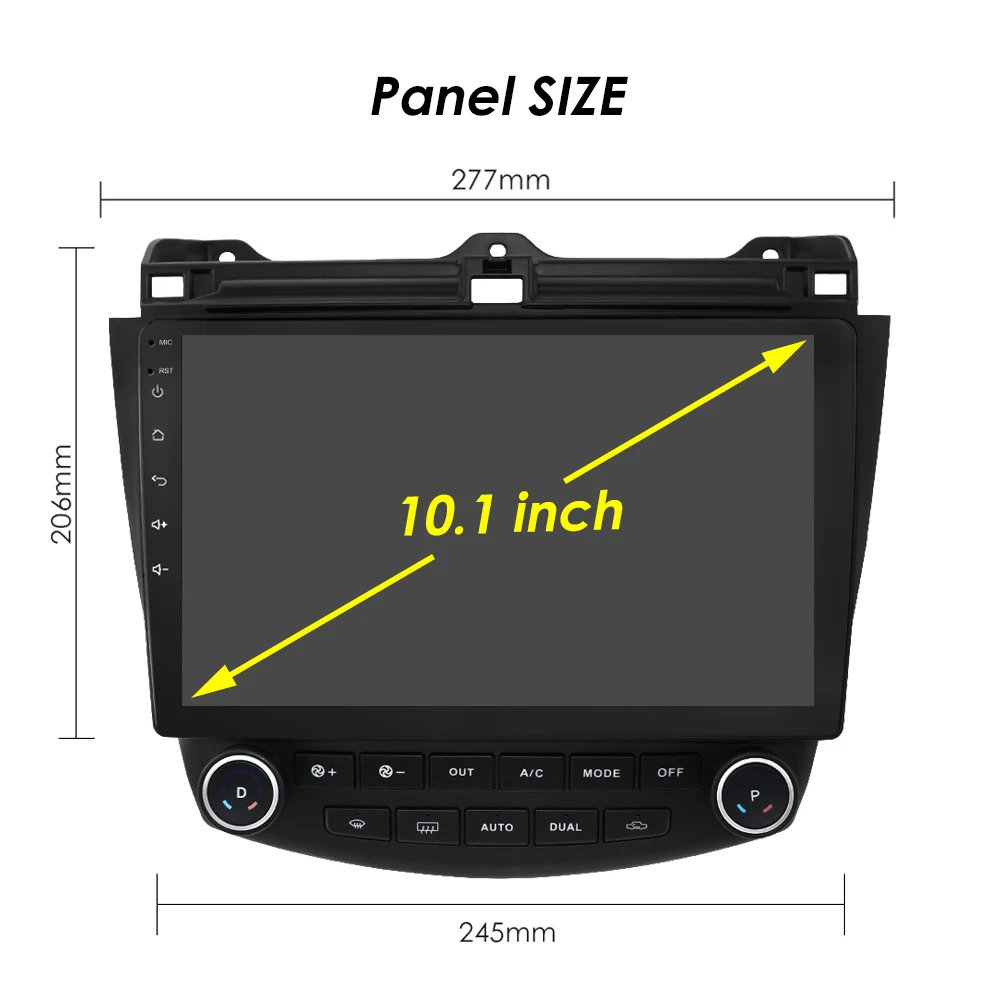 6G 128G Android 13 Autoradio For Honda ACCORD 7 2003-2007 multimedia Video player GPS navi Carplay 4G car intelligent system SWC