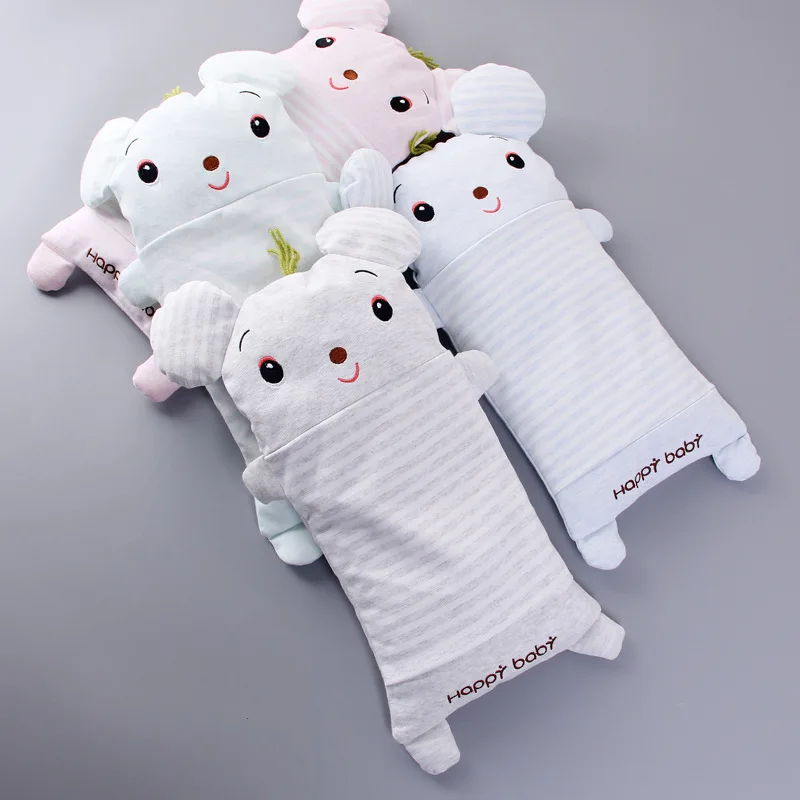 Baby Muppet Pillow Soft baby pillow Comfortable Cotton newborn pillow Baby sleep headrest Breathable baby pillow Mom's Love