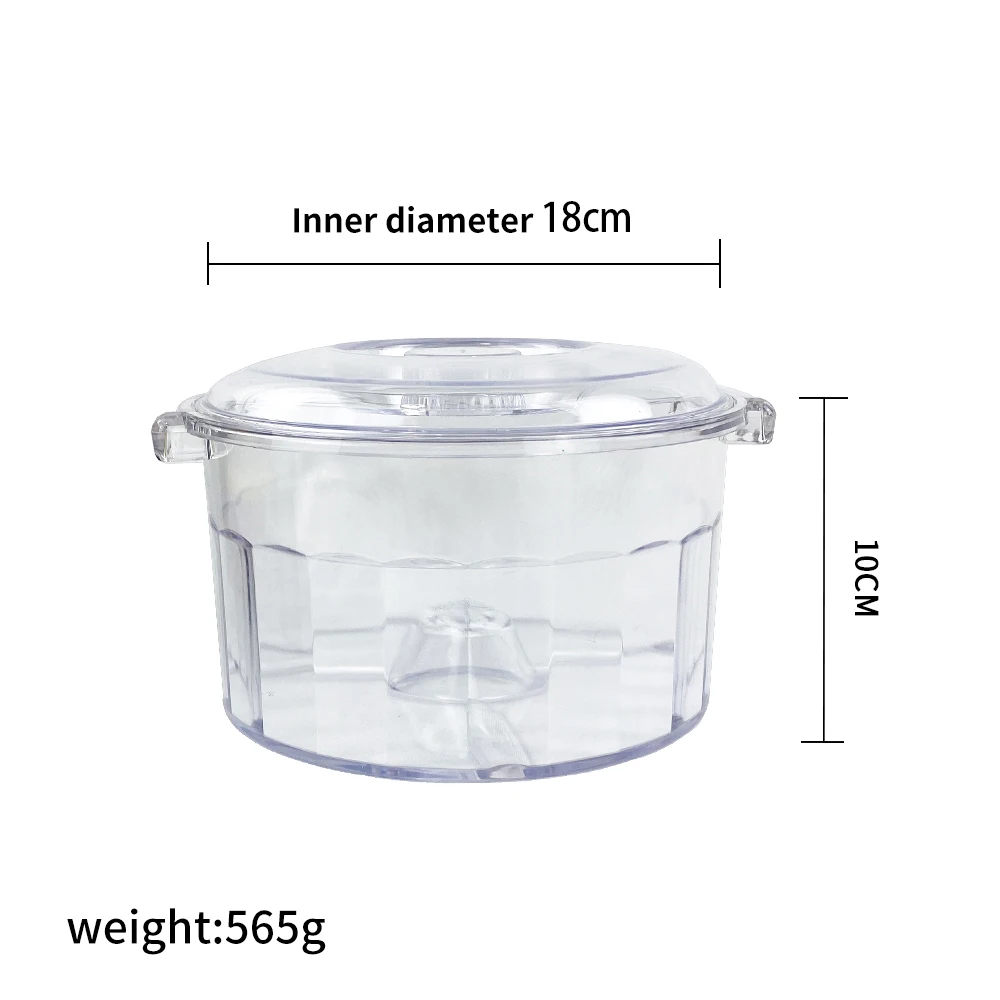 KT-185 Magnetic Tumbler Jewelry Polisher 2000 RPM Finisher AC 110V/220V with Adjustable Speed for Jewelry Polishing Machine