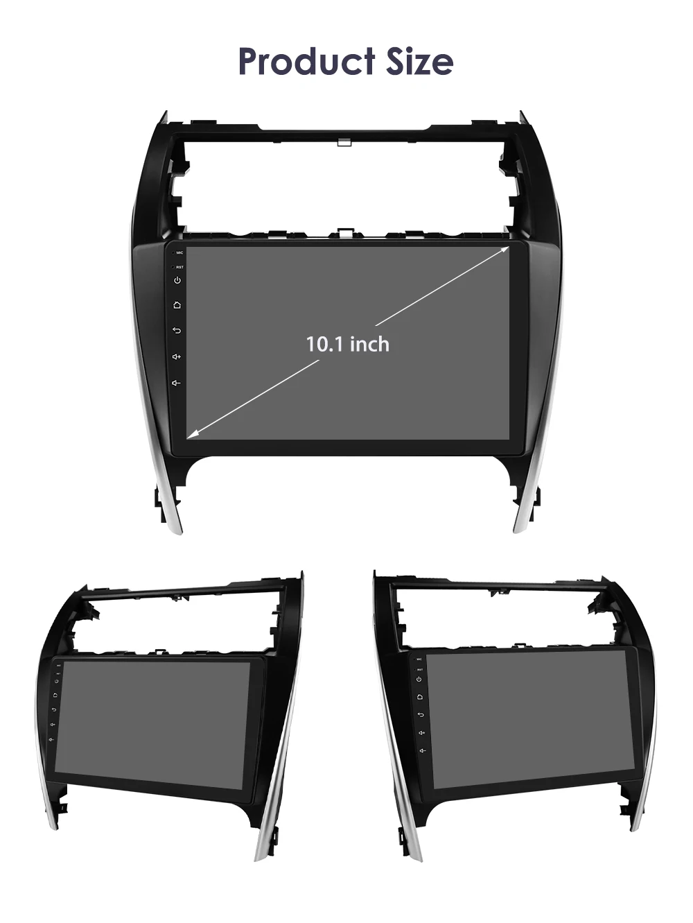 Hizpo 10.1" For TOYOTA Camry 2012 2013 2014 US Version Car Radio Multimedia Player Navigation Wireless CarPlay Android 13 7862