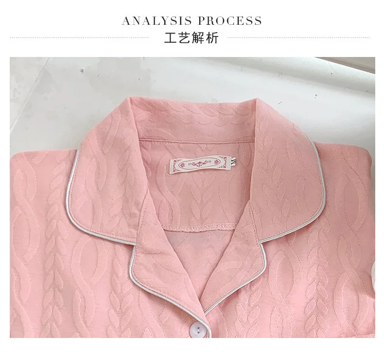 Woman Spring and Autumn Nursing Nursing Cotton Maternity Wear Summer Thin Postpartum Pregnant Women Pajamas Home Clothing Set