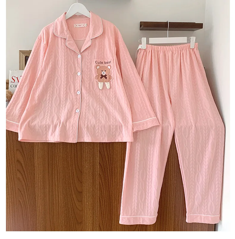 Woman Spring and Autumn Nursing Nursing Cotton Maternity Wear Summer Thin Postpartum Pregnant Women Pajamas Home Clothing Set
