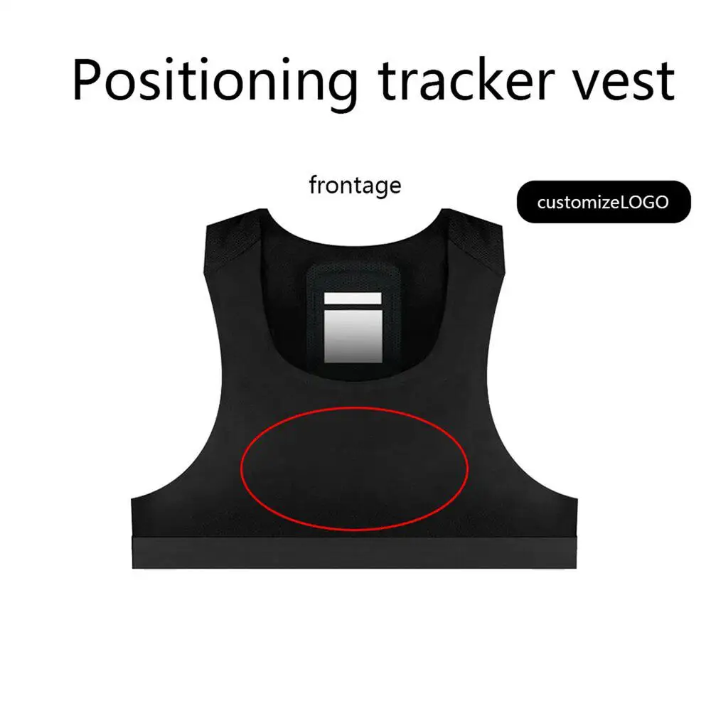 Football Performance Vest Fitness Vest Tank Top Football Vest Workout Tank Top Breathable GPS Tracker Vest Sports Vest For Men
