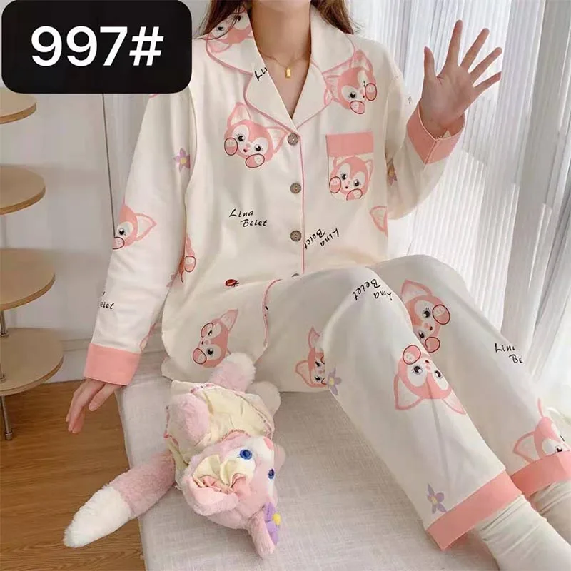 Maternity Homewear Pajamas Suit Nursing Pajamas Moon Clothes Spring and Autumn Cotton Monthly Clothing Summer Nursing Clothes