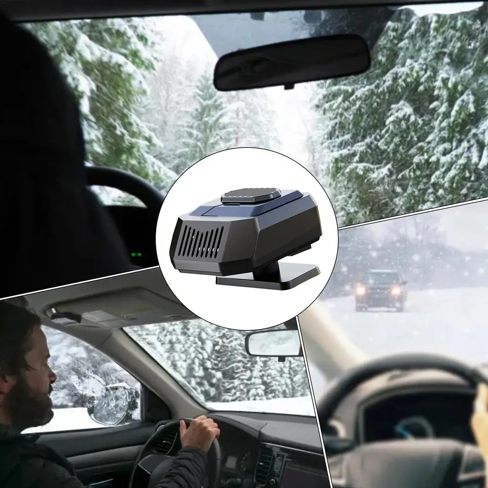 For Warm Air Blower
Car Window Heater 12V/24V Fast Heating Window Defroster Car Heater Adjustable Cooling Fan Electric Heater