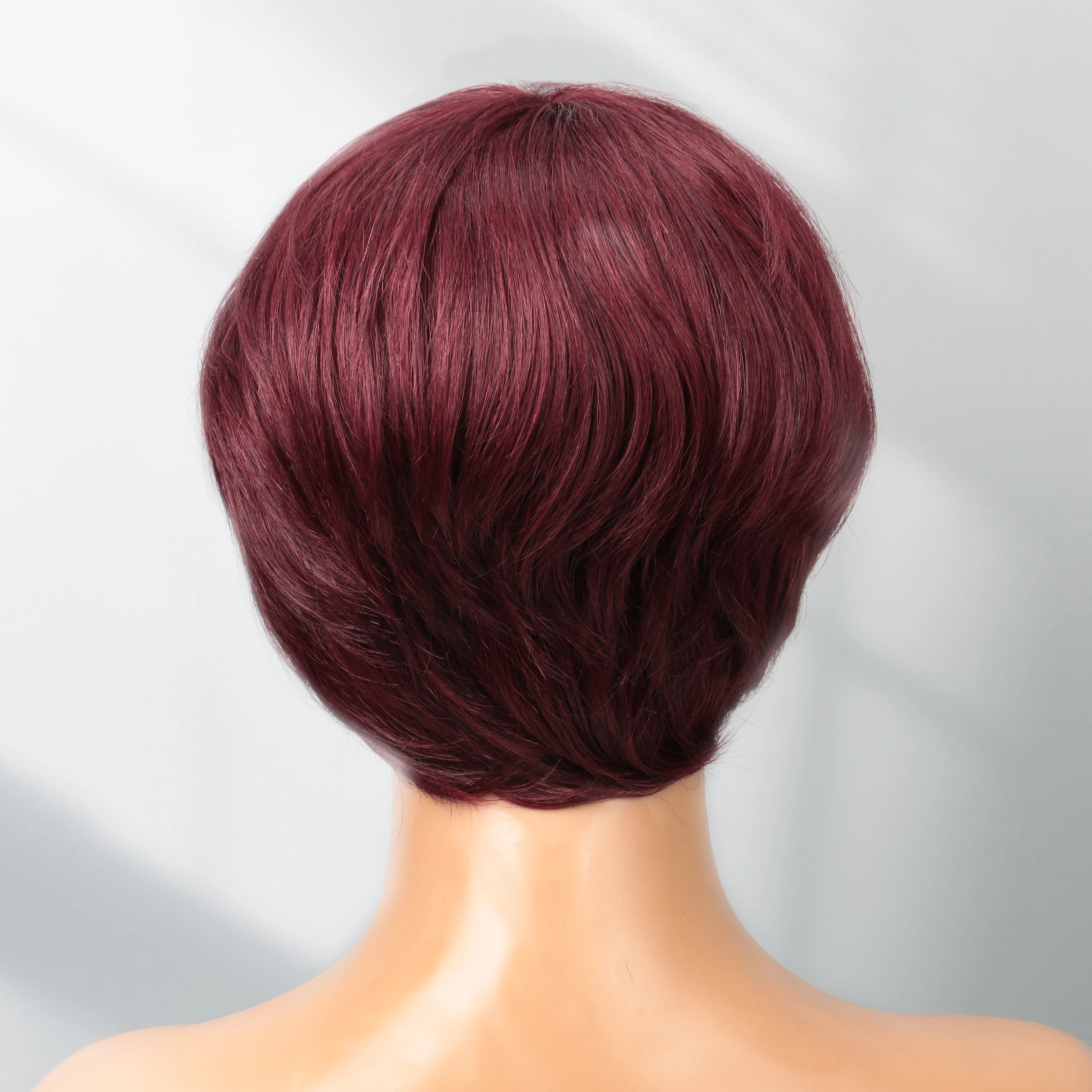 Pixie Cut Wig Human Hair Short Pixie Cut Wigs for Black Women Human Hair Glueless Pixie Wig Short Layered Brazilian Human Hair