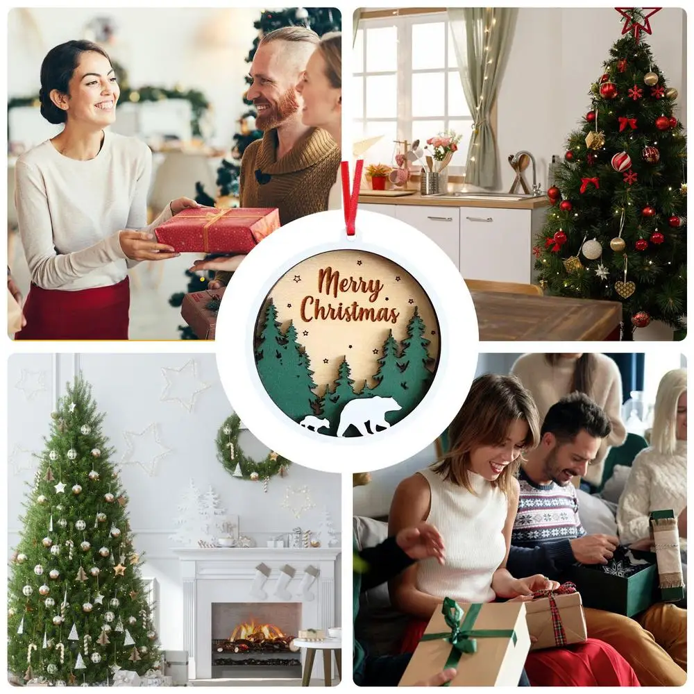 Merry Christmas Door Sign Sturdy Christmas Tree Decorations Creative Wooden Christmas Sign Door Sign For Fireplace Door