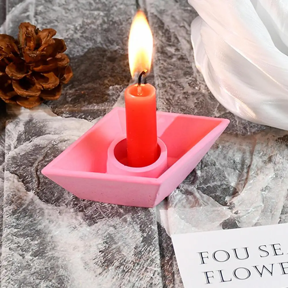 Boat Silicone Molds Resin Molds Paper Boat Shaped Candle Silicone Molds Resin Candle Holder Mold Silicone Pouring Molds For