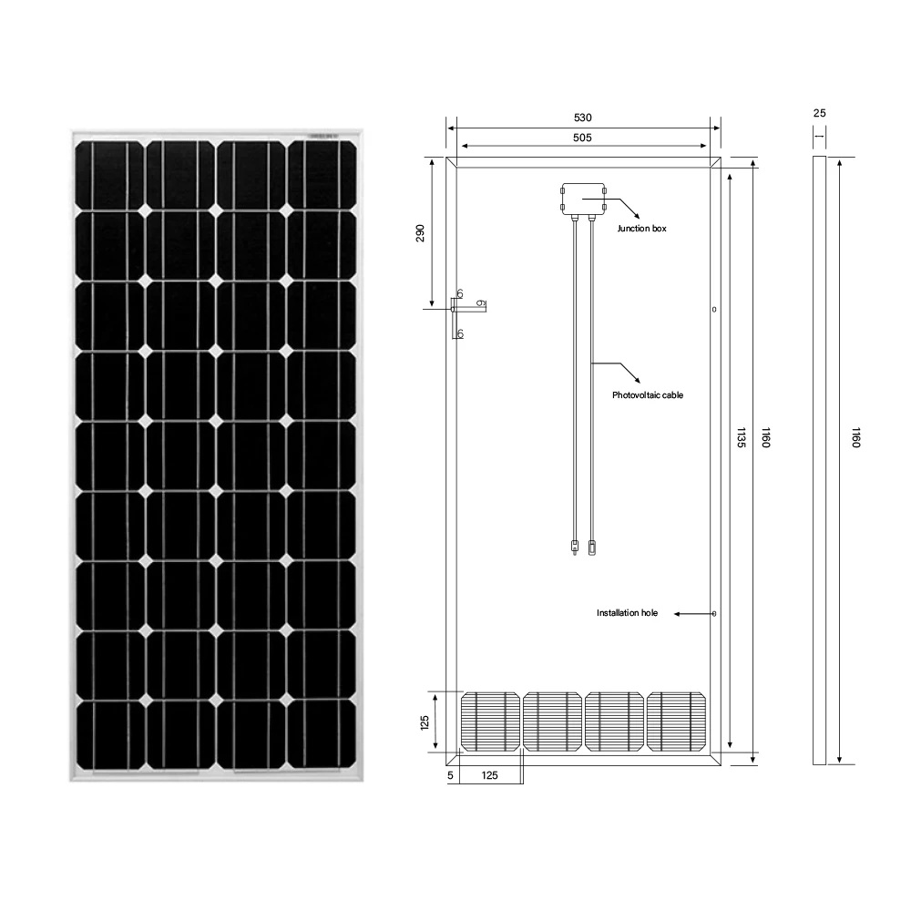 Solar Panel 120w 18V Flexible OR Glass Monocrystalline Solar Charger Off Grid for 12V Battery RV Trailer Van Caravan Boat Home