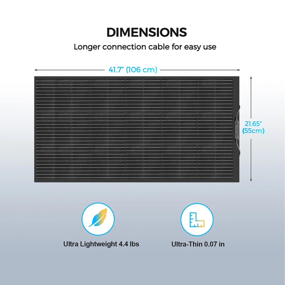Solar Panel 120w 18V Flexible OR Glass Monocrystalline Solar Charger Off Grid for 12V Battery RV Trailer Van Caravan Boat Home