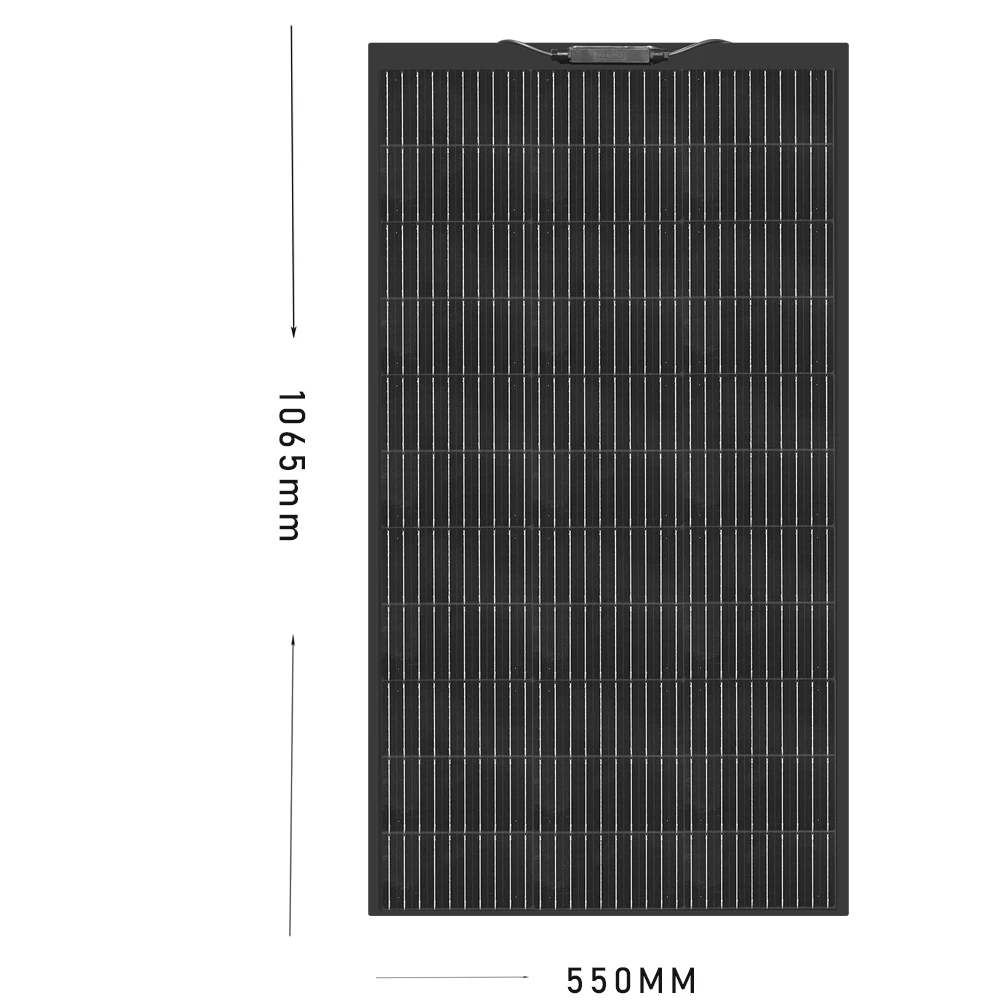 Solar Panel 120w 18V Flexible OR Glass Monocrystalline Solar Charger Off Grid for 12V Battery RV Trailer Van Caravan Boat Home