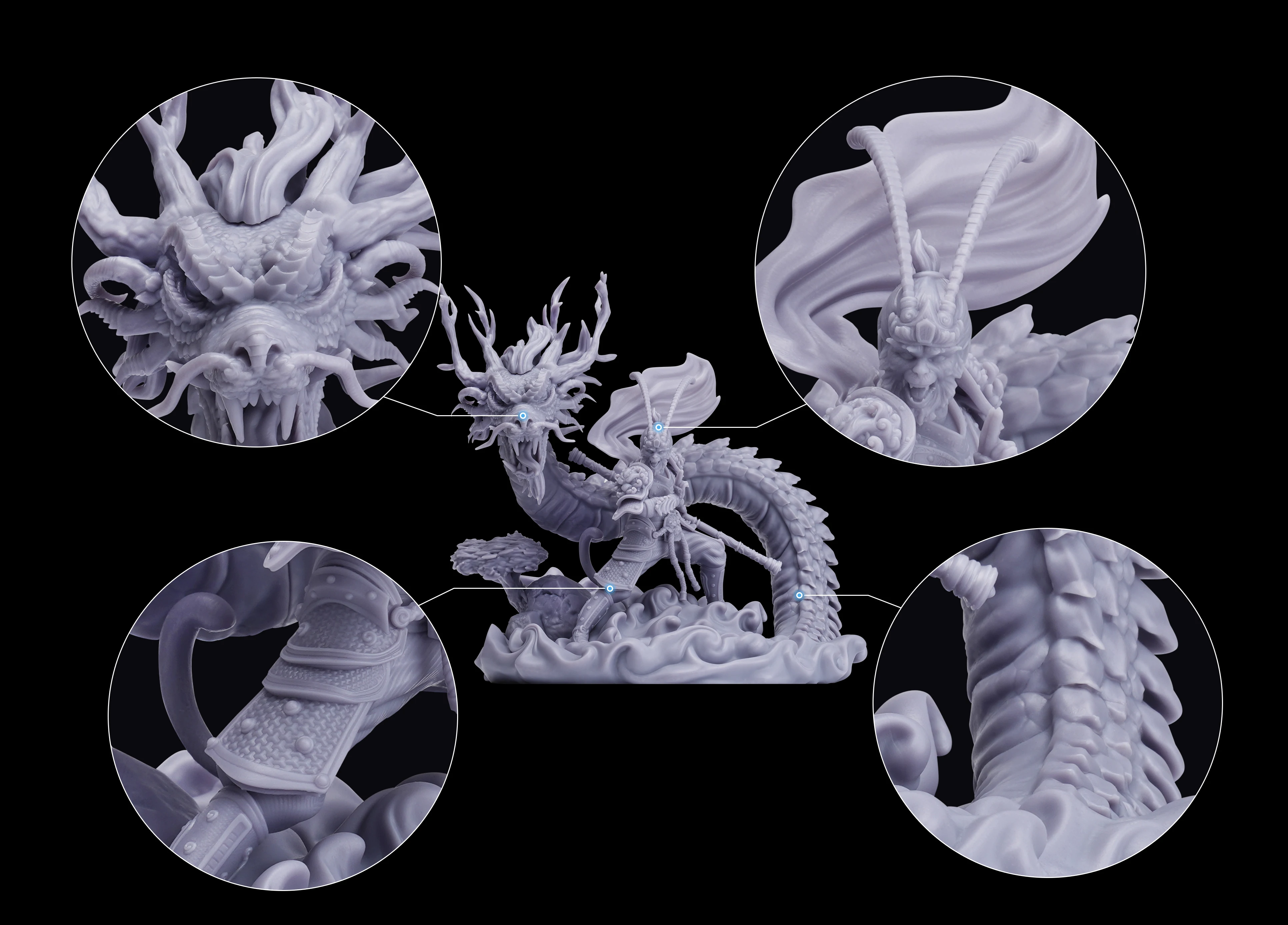 Conjure Sculpt 405nm UV Photopolymer Resin Jamg He For Elegoo/Anycubic/Creality SLA LCD 3D Printer Chitu Systems