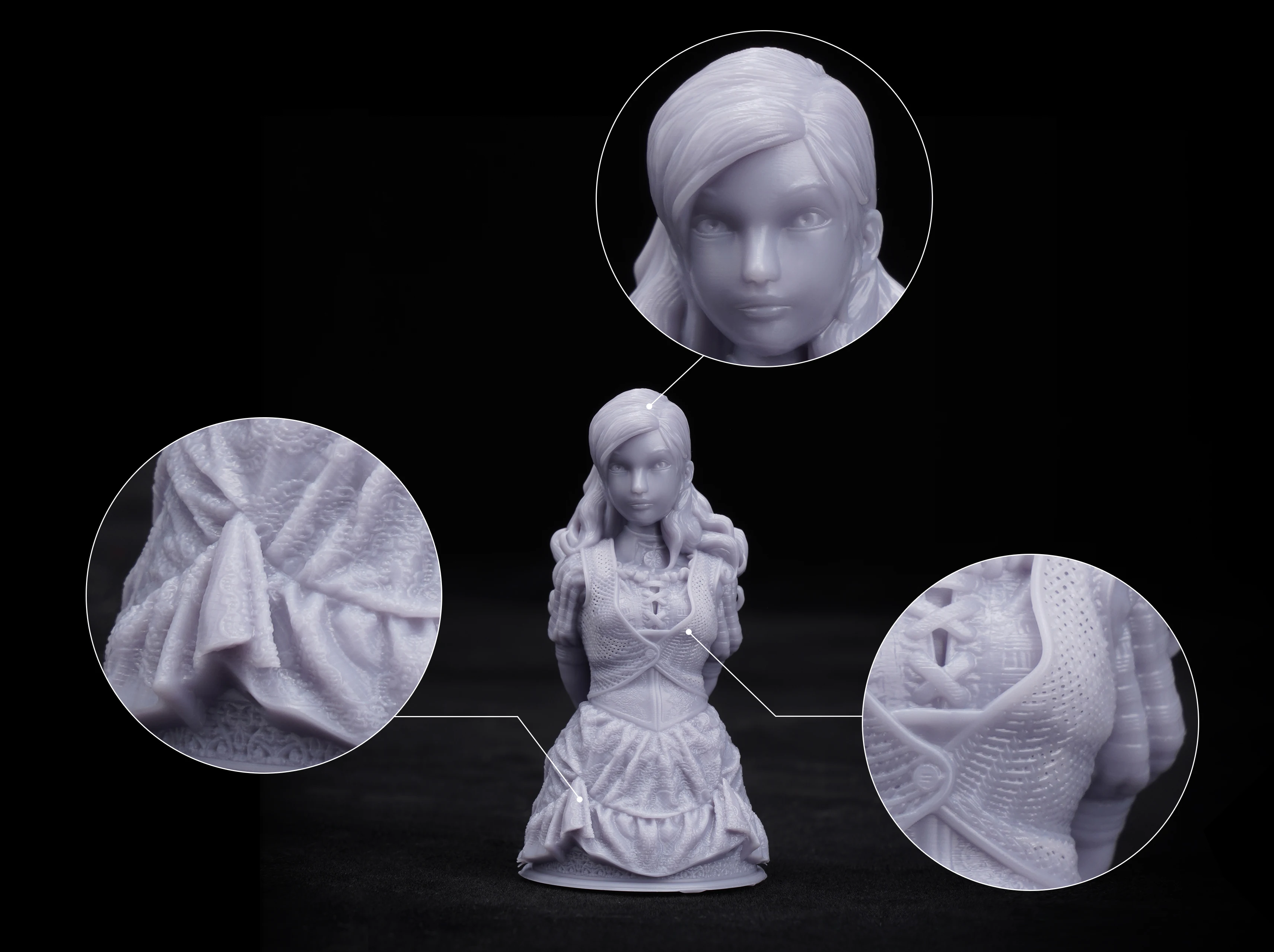 Conjure Sculpt 405nm UV Photopolymer Resin Jamg He For Elegoo/Anycubic/Creality SLA LCD 3D Printer Chitu Systems