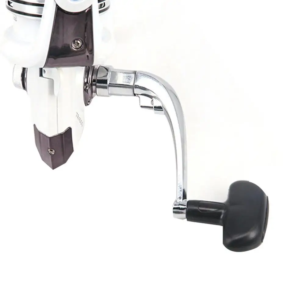 Fishing Reel Rocker Arm Handle EVA Knob CNC Metal Fishing Reel Wheel Handle Rocker Arm Fishing Replacement Parts For Shimano