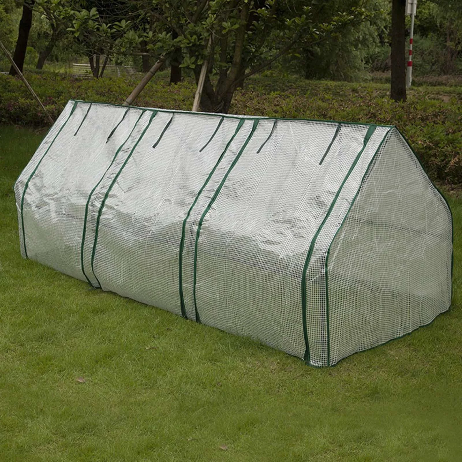 240*90*90cm Reinforced PE Greenhouse Cover Balcony Simple Greenhouse Cover For Outdoors Winter Planting Bracket Not Included
